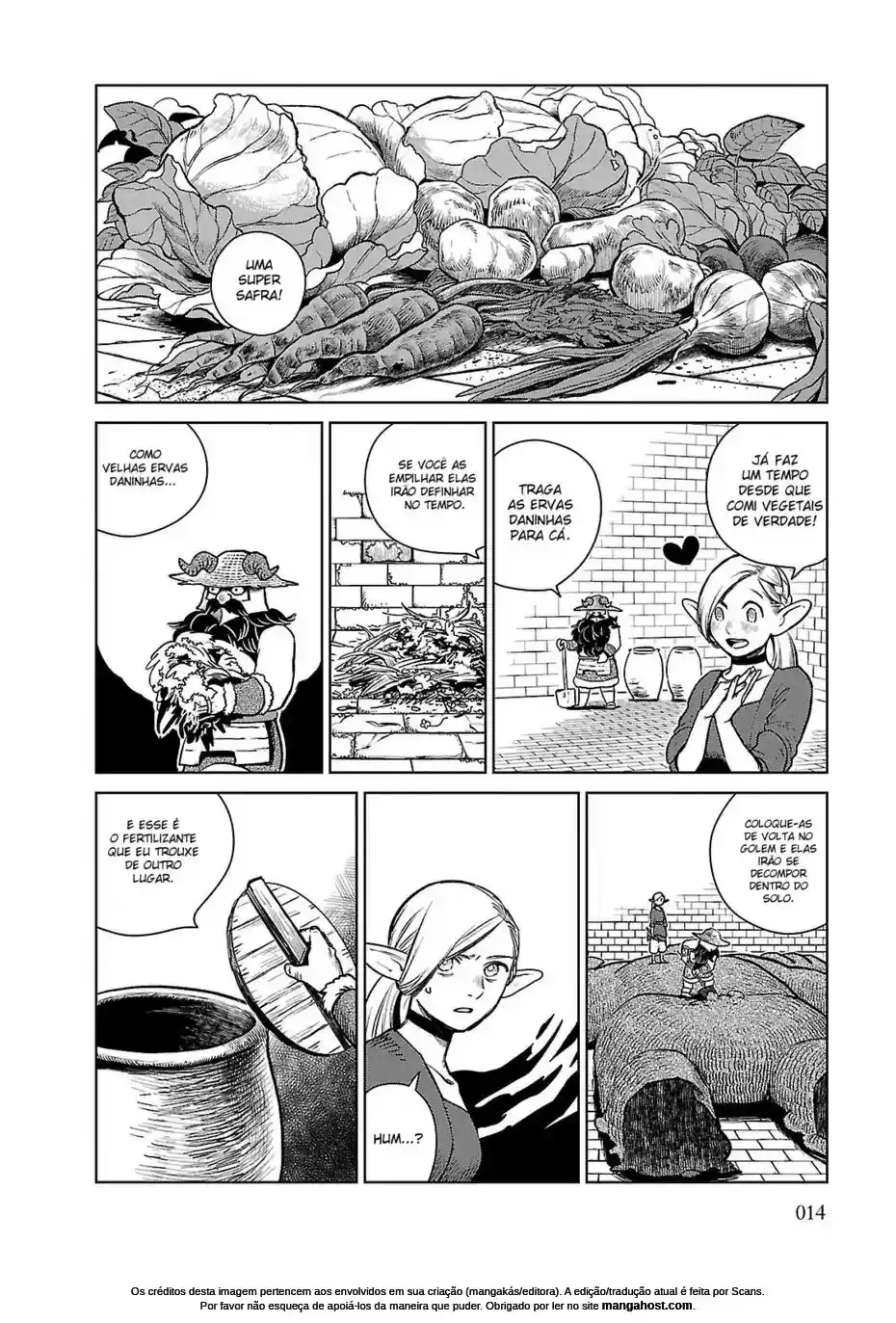 Read Dungeon Meshi (PT) Manga Online