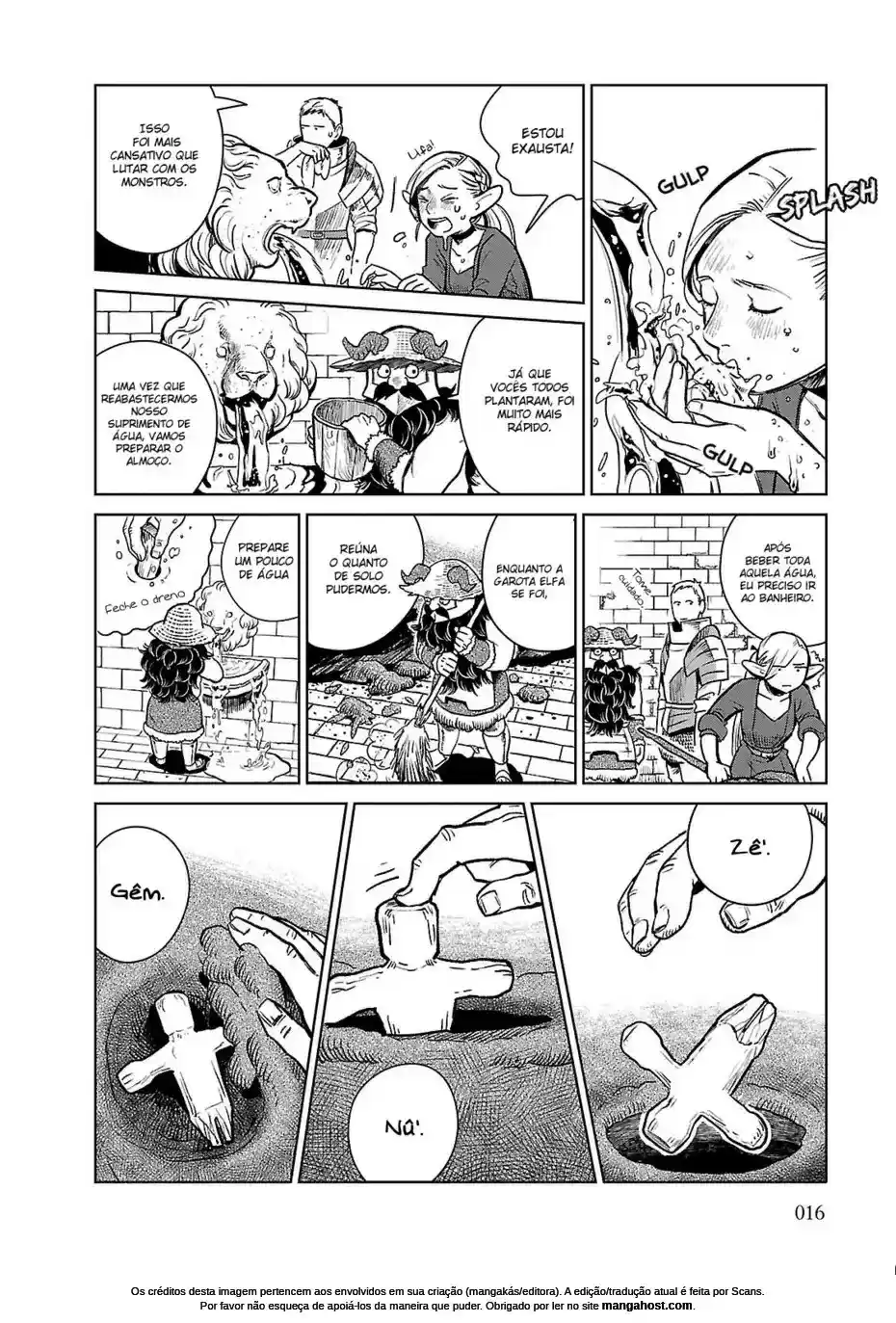 Read Dungeon Meshi (PT) Manga Online