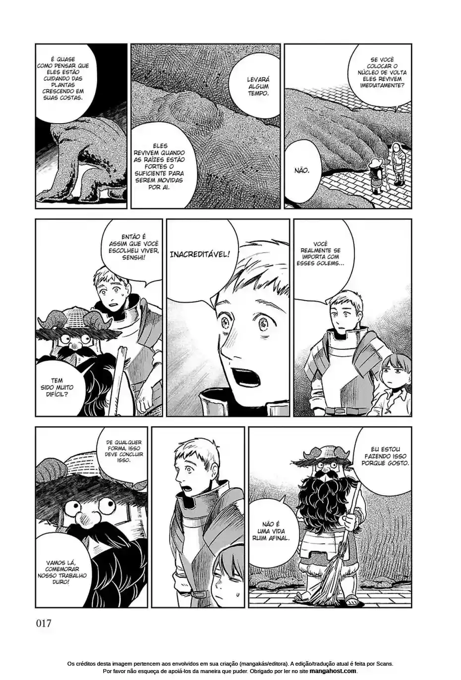 Read Dungeon Meshi (PT) Manga Online