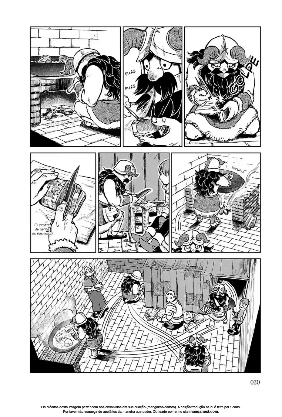 Read Dungeon Meshi (PT) Manga Online