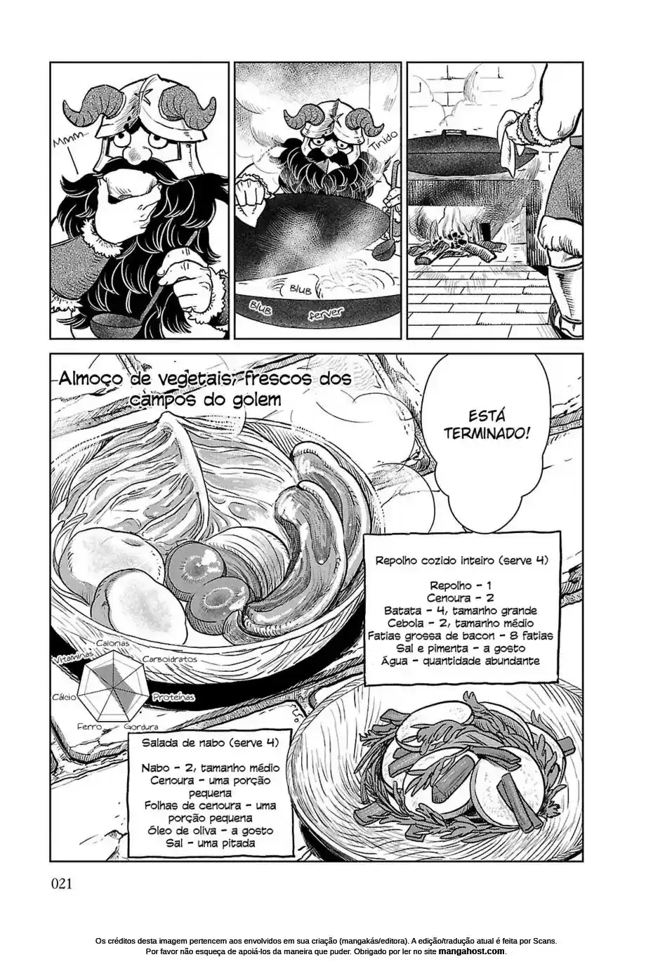 Read Dungeon Meshi (PT) Manga Online