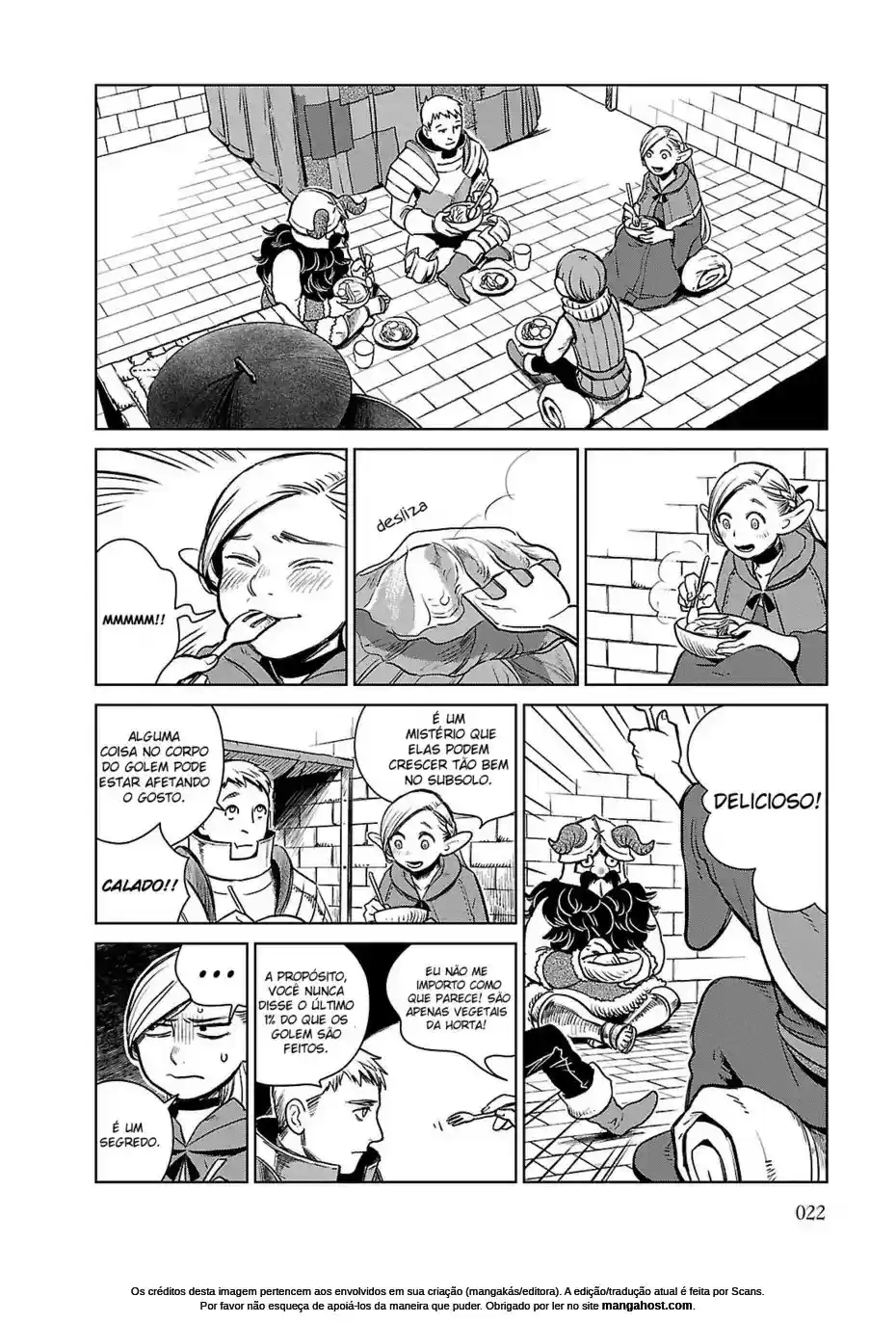 Read Dungeon Meshi (PT) Manga Online