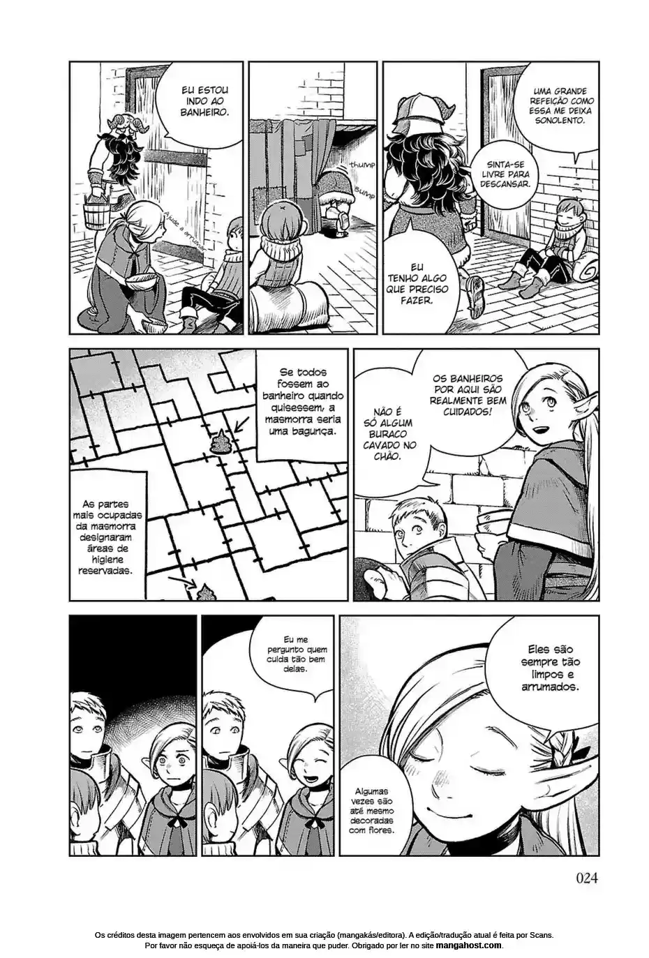 Read Dungeon Meshi (PT) Manga Online