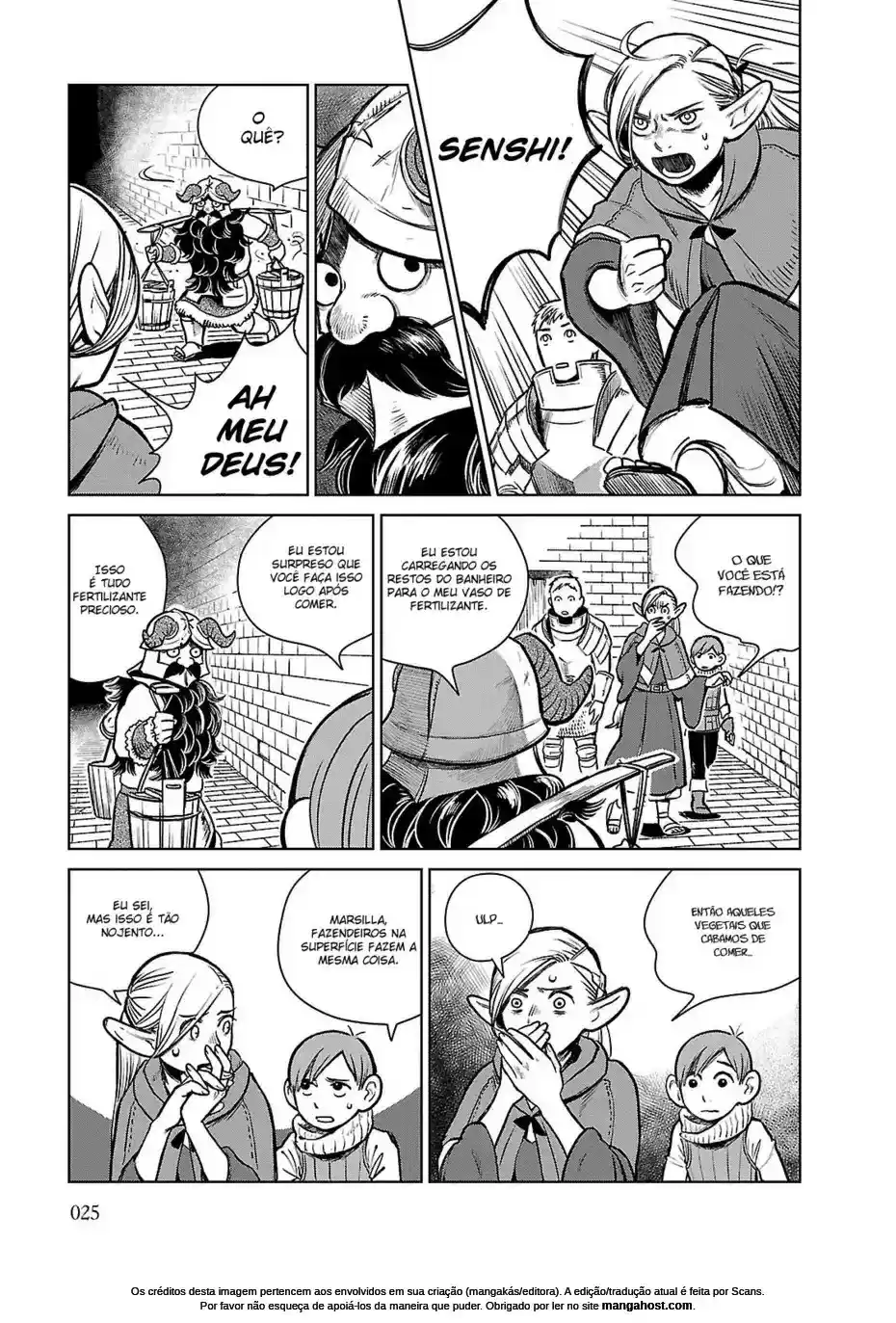 Read Dungeon Meshi (PT) Manga Online
