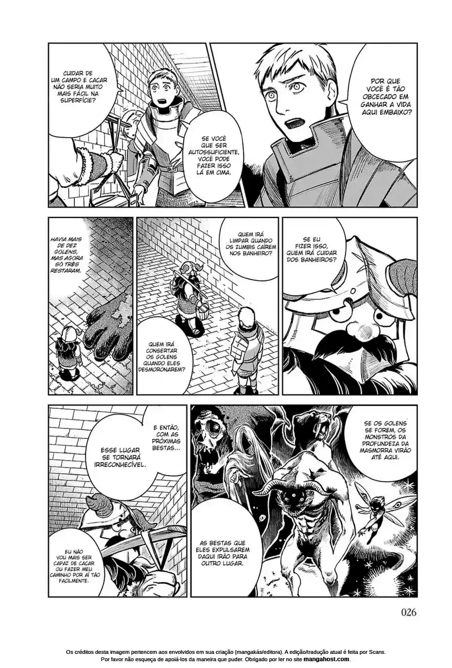 Read Dungeon Meshi (PT) Manga Online