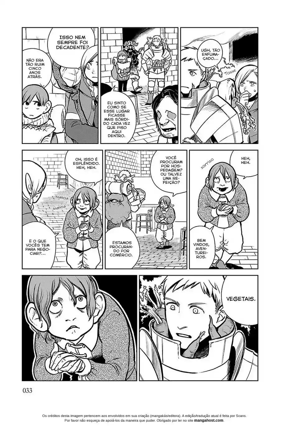 Read Dungeon Meshi (PT) Manga Online