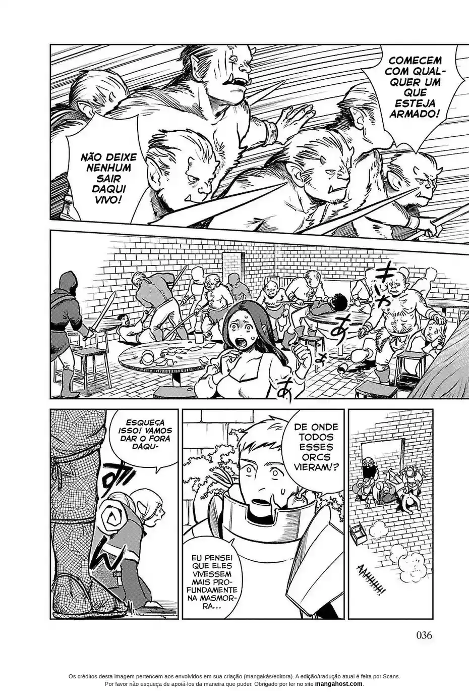 Read Dungeon Meshi (PT) Manga Online