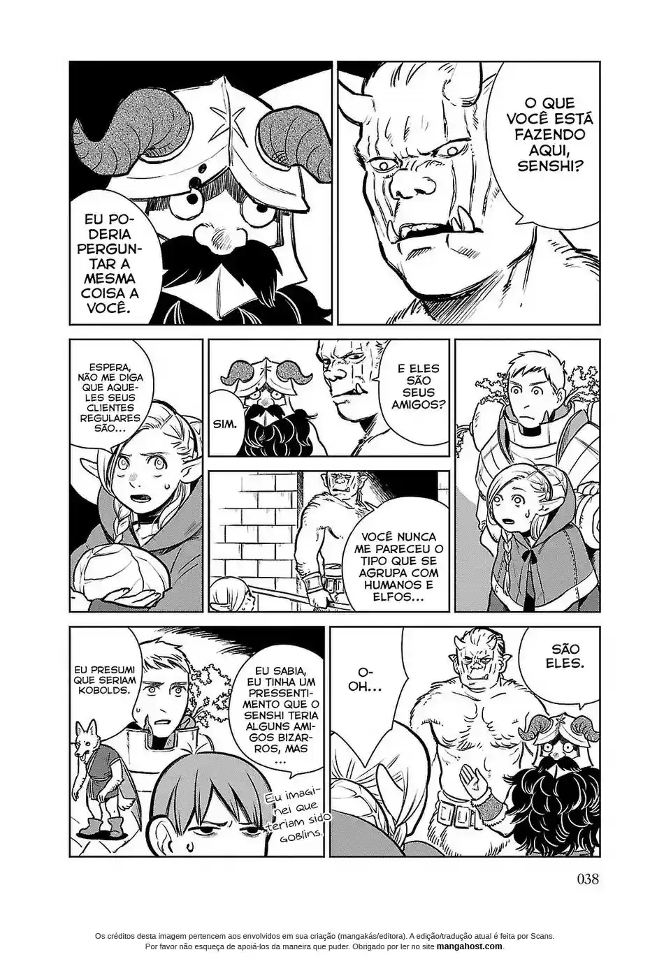 Read Dungeon Meshi (PT) Manga Online