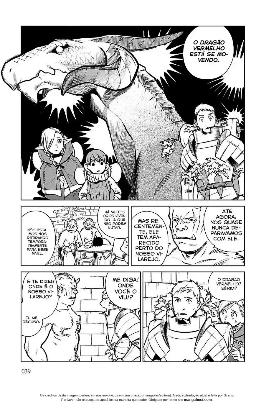 Read Dungeon Meshi (PT) Manga Online