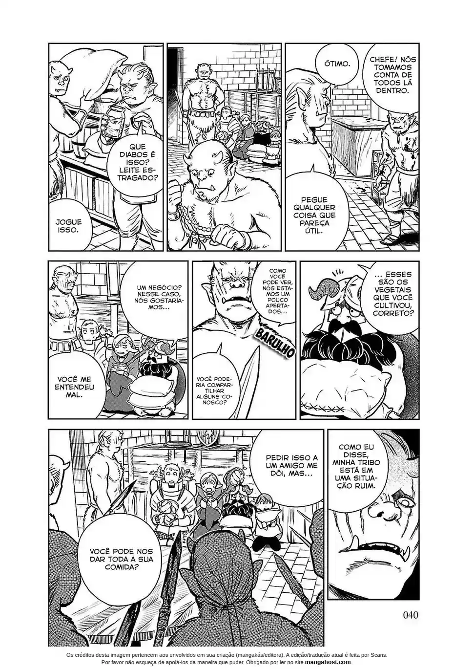 Read Dungeon Meshi (PT) Manga Online