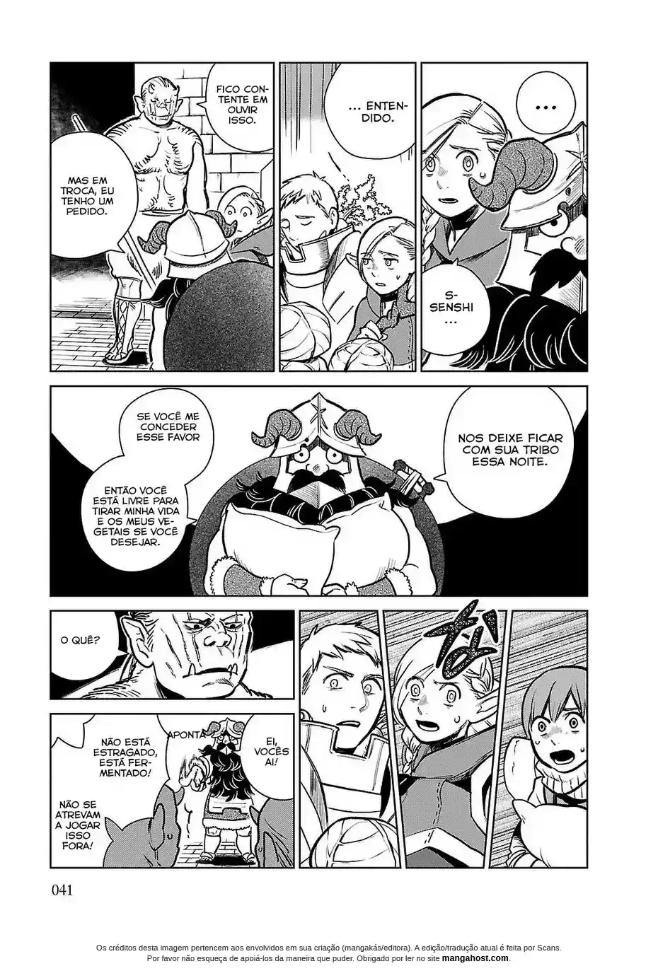 Read Dungeon Meshi (PT) Manga Online