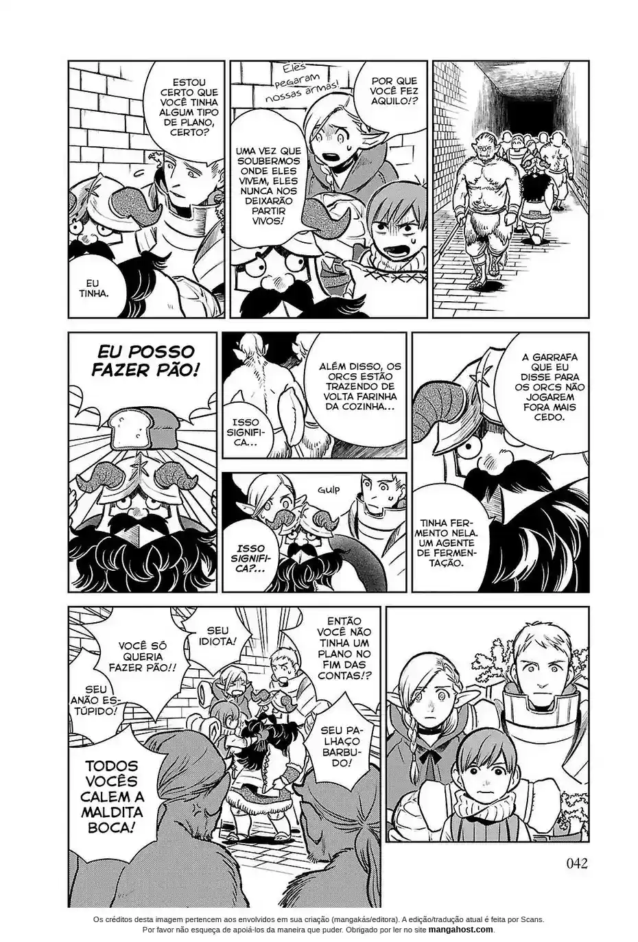 Read Dungeon Meshi (PT) Manga Online