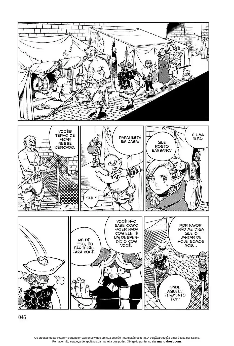 Read Dungeon Meshi (PT) Manga Online