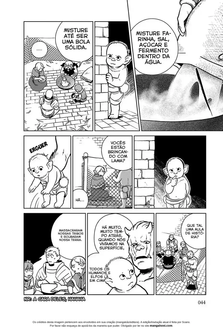 Read Dungeon Meshi (PT) Manga Online