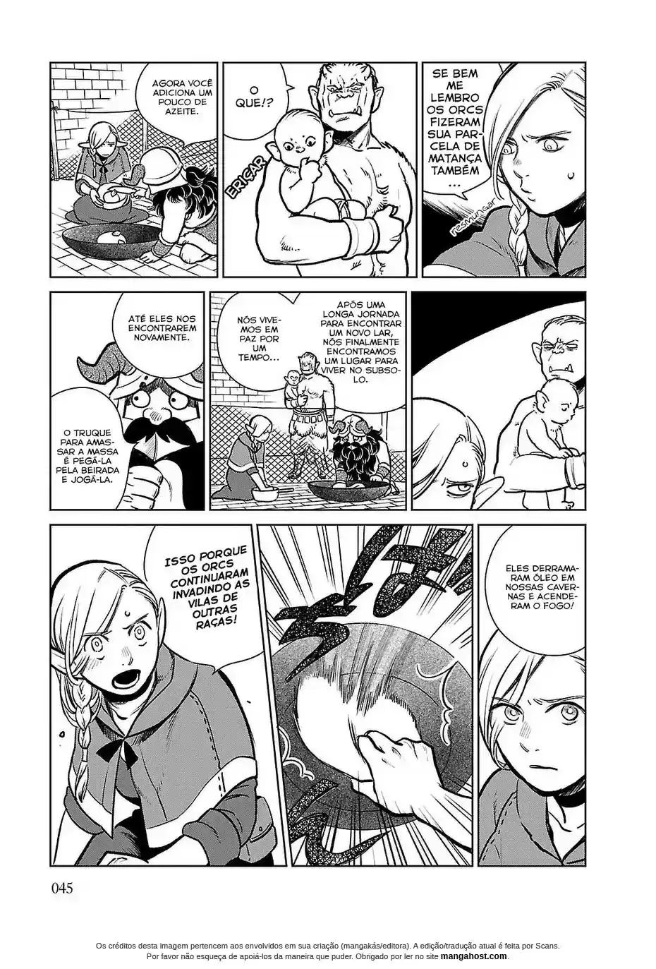 Read Dungeon Meshi (PT) Manga Online