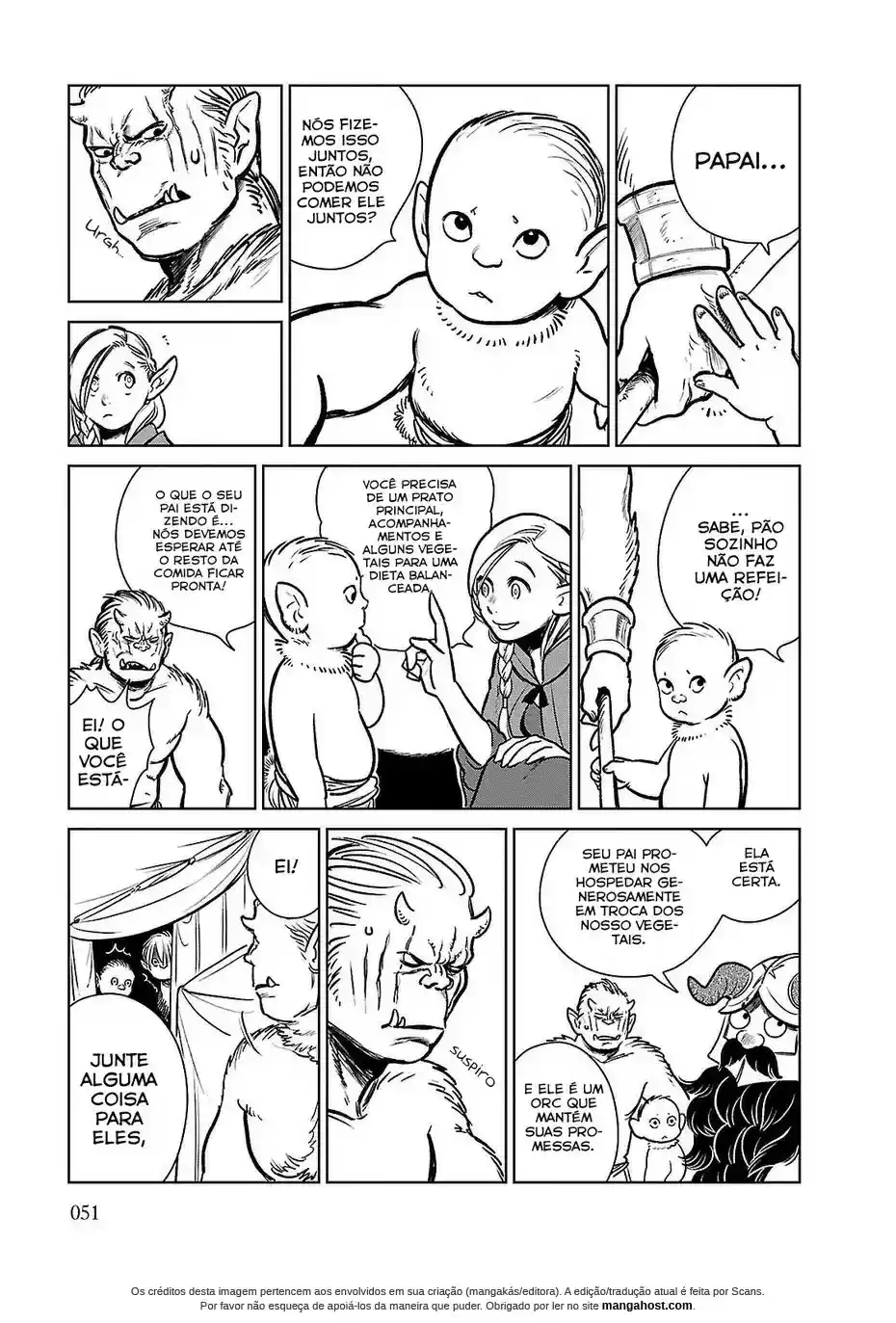 Read Dungeon Meshi (PT) Manga Online