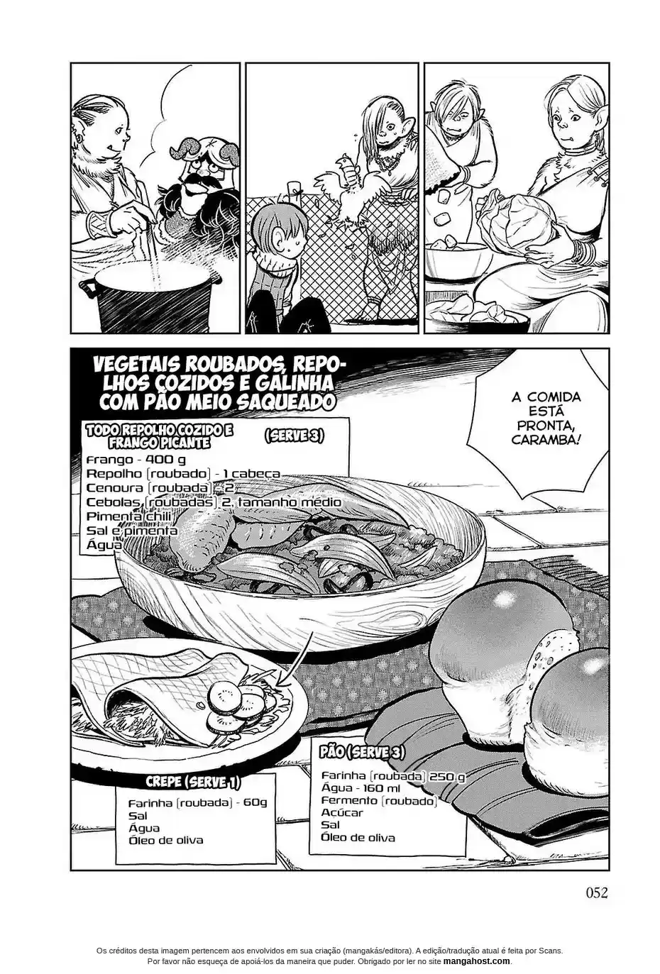 Read Dungeon Meshi (PT) Manga Online