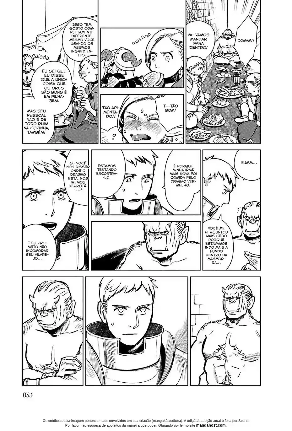 Read Dungeon Meshi (PT) Manga Online