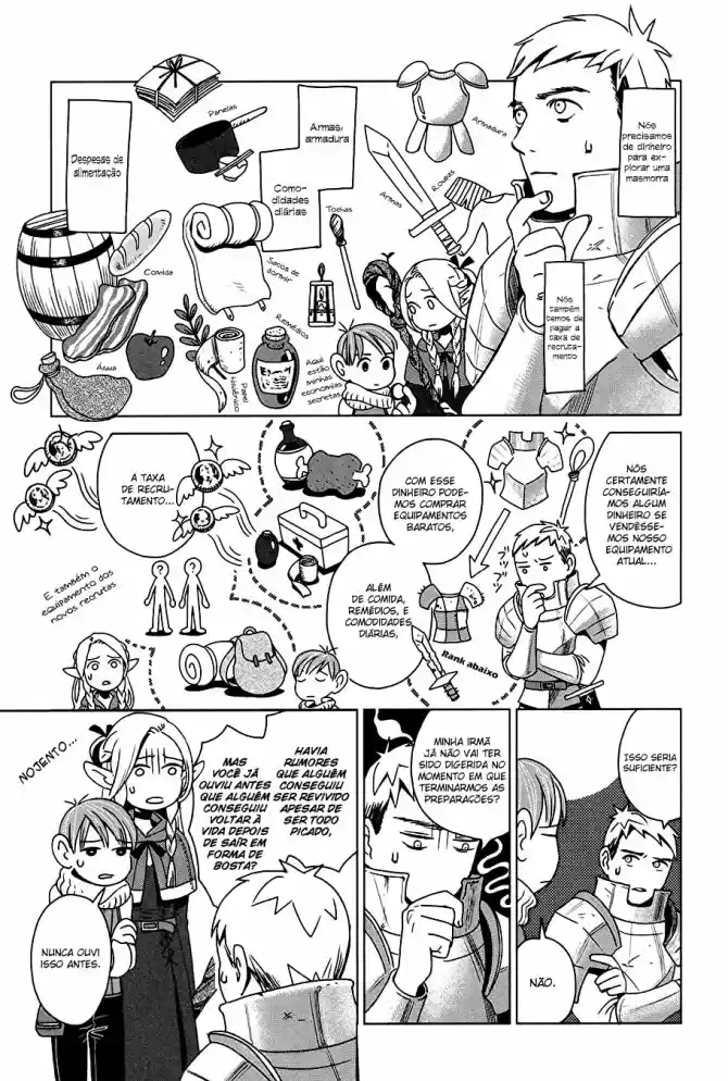 Read Dungeon Meshi (PT) Manga Online