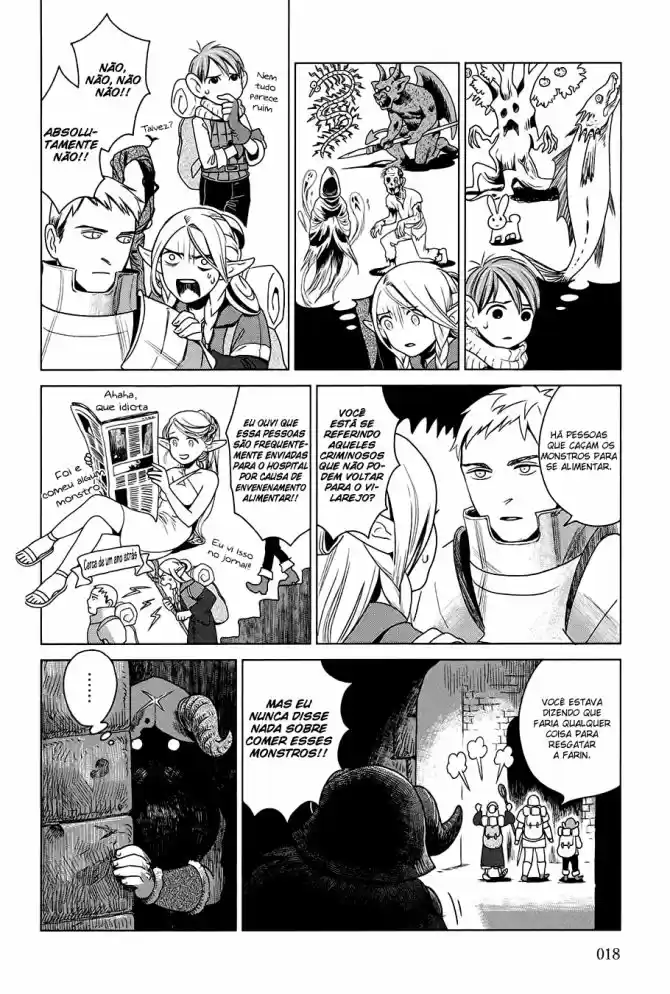 Read Dungeon Meshi (PT) Manga Online