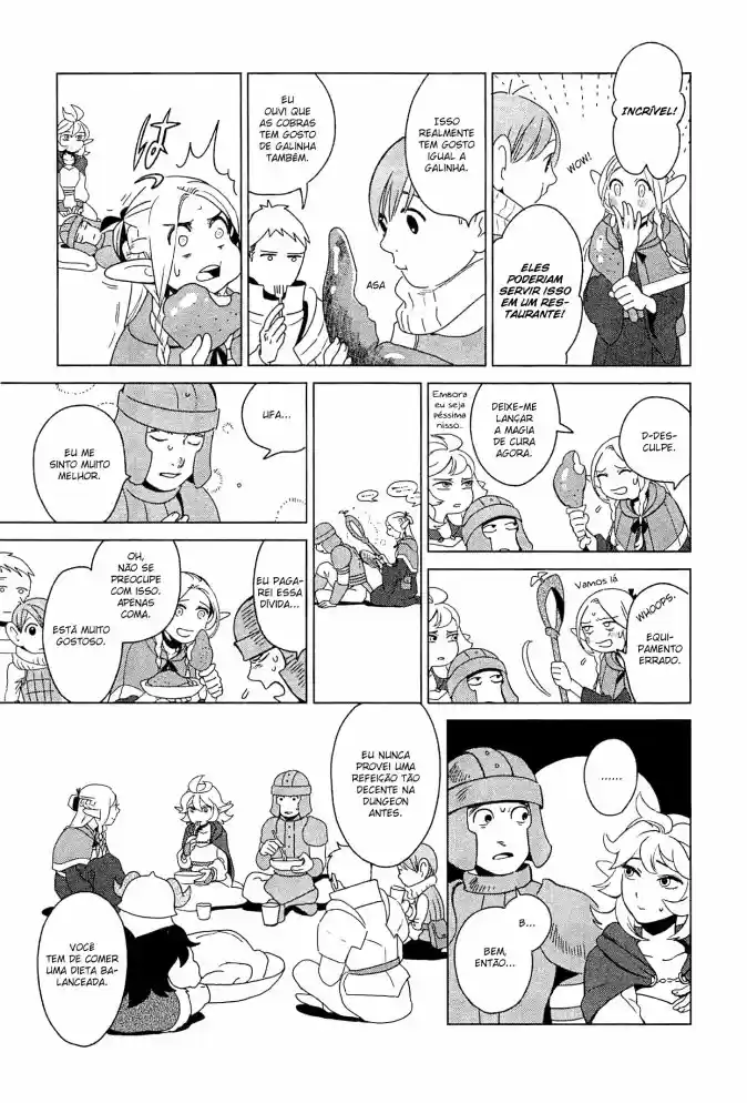 Read Dungeon Meshi (PT) Manga Online