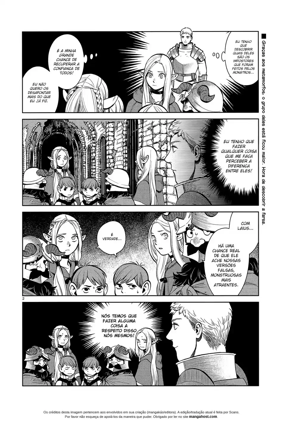 Read Dungeon Meshi (PT) Manga Online