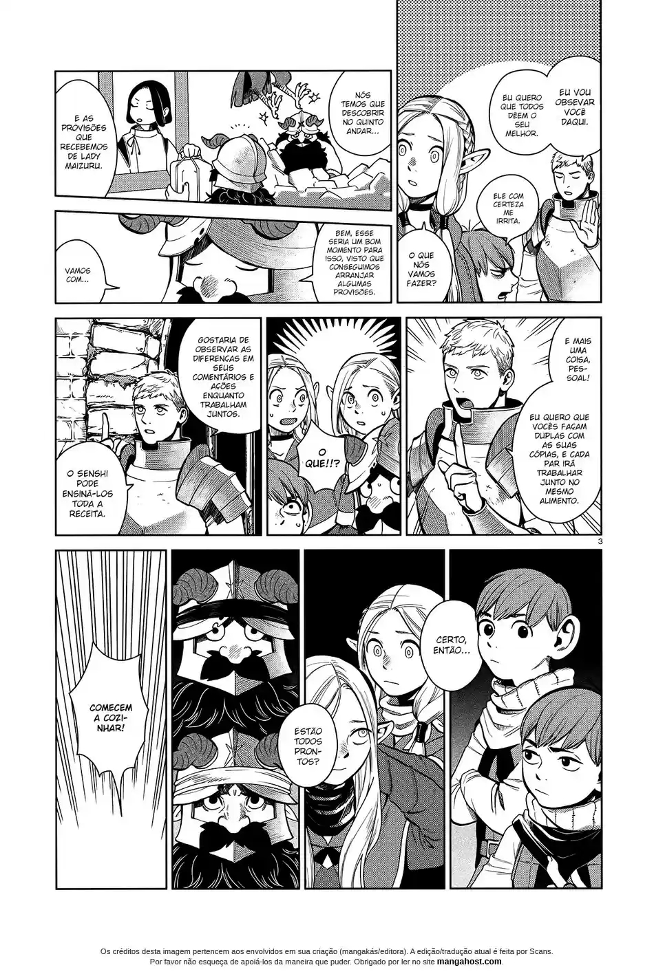 Read Dungeon Meshi (PT) Manga Online