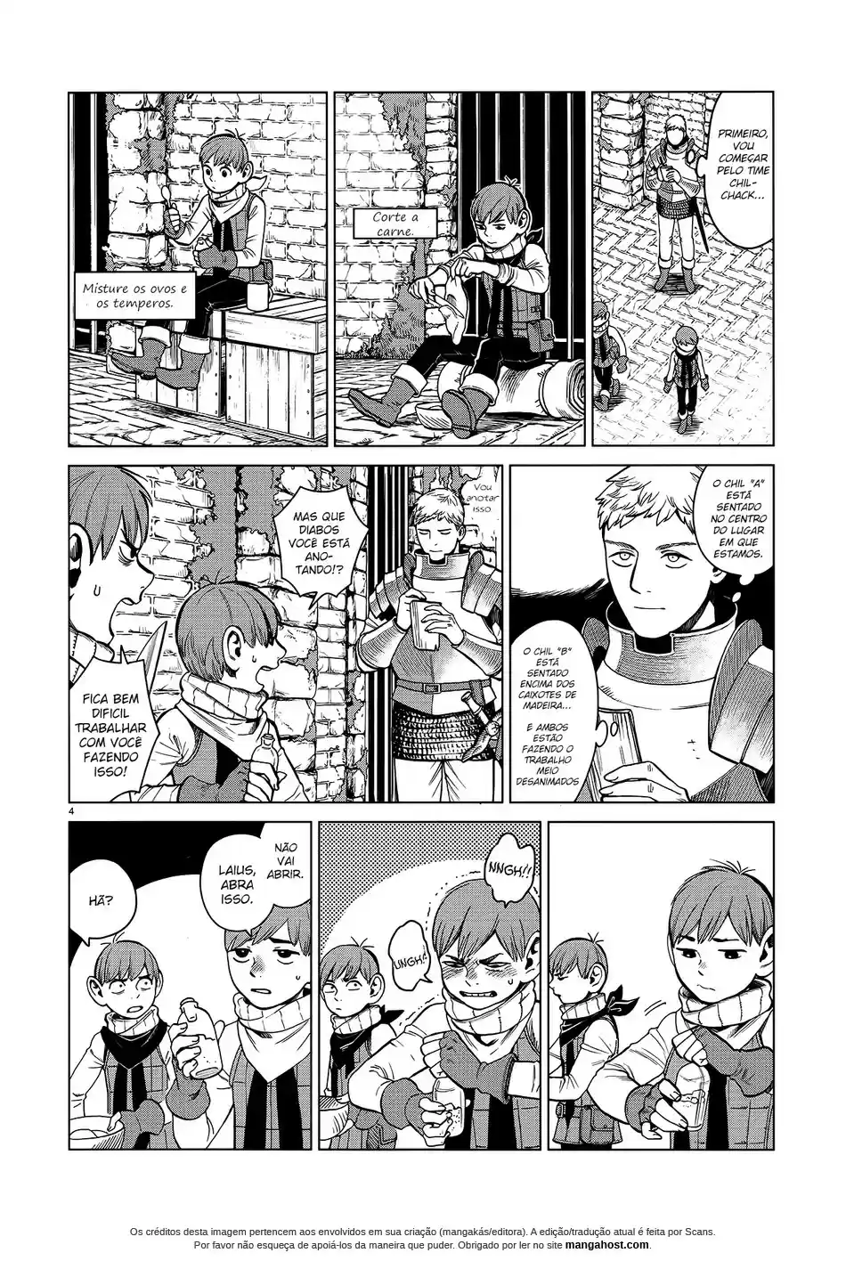 Read Dungeon Meshi (PT) Manga Online