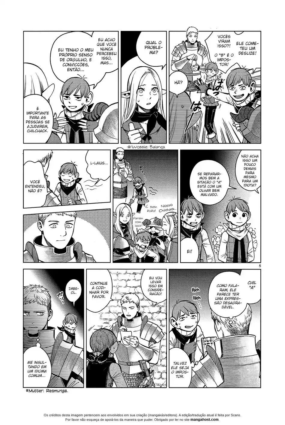 Read Dungeon Meshi (PT) Manga Online