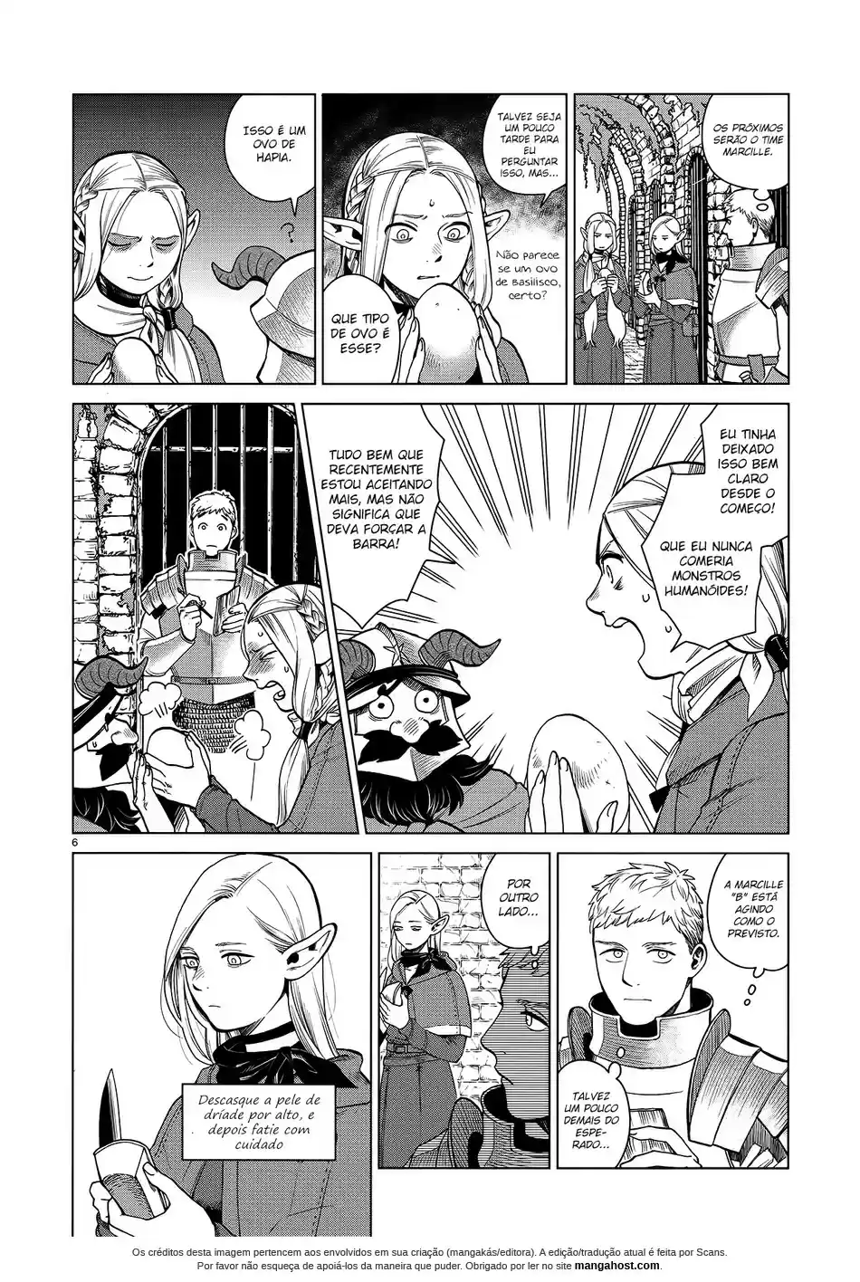 Read Dungeon Meshi (PT) Manga Online