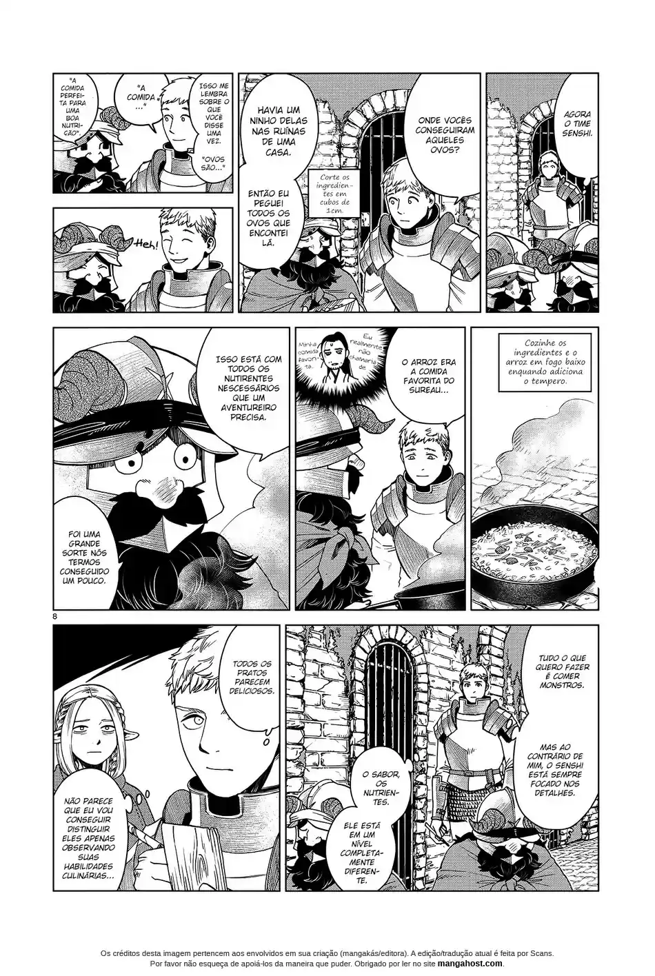 Read Dungeon Meshi (PT) Manga Online