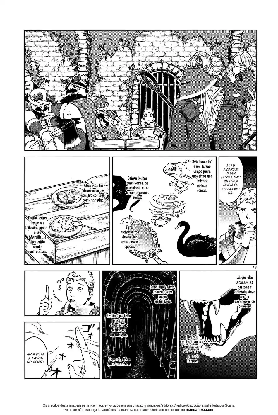 Read Dungeon Meshi (PT) Manga Online