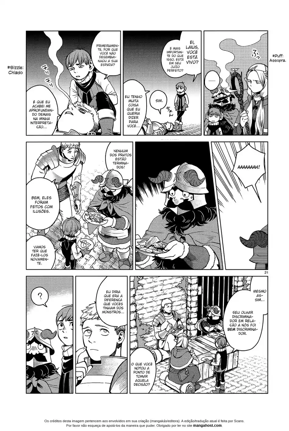 Read Dungeon Meshi (PT) Manga Online