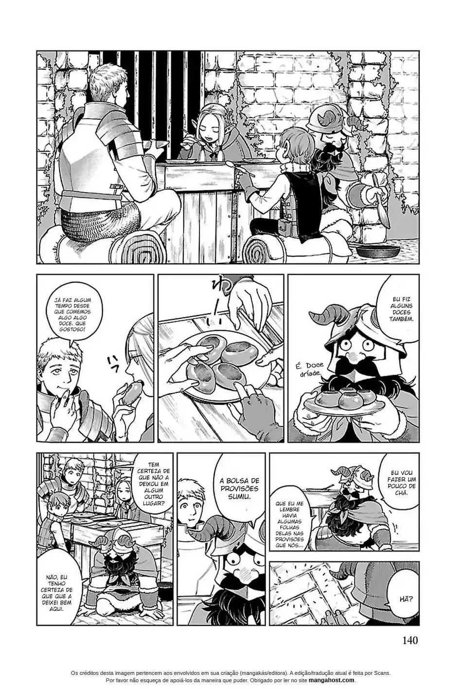 Read Dungeon Meshi (PT) Manga Online