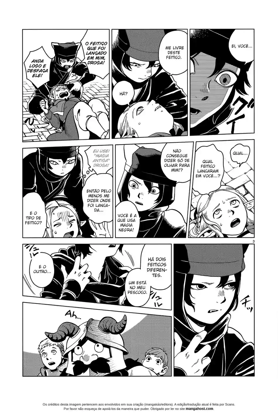 Read Dungeon Meshi (PT) Manga Online