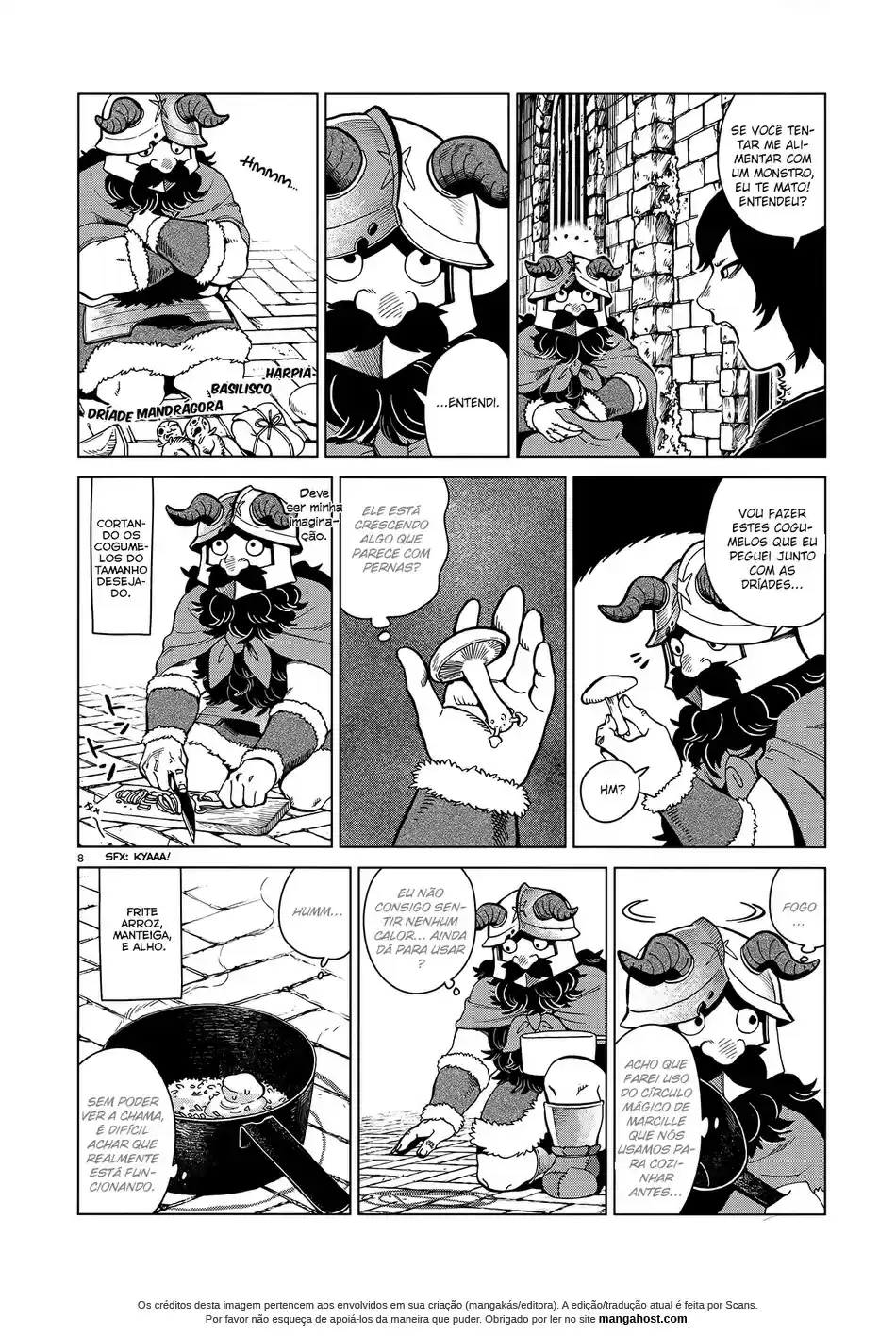 Read Dungeon Meshi (PT) Manga Online
