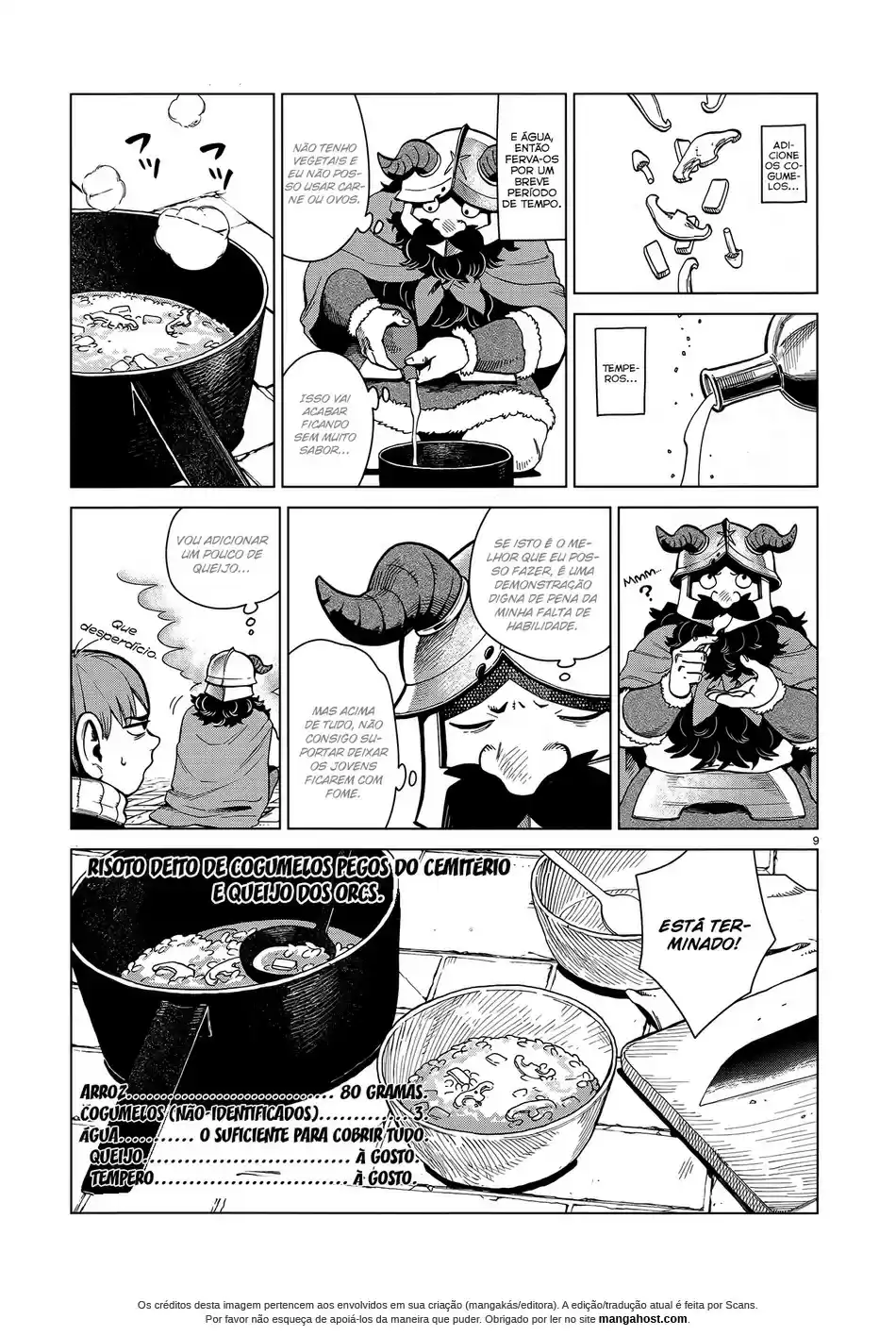 Read Dungeon Meshi (PT) Manga Online