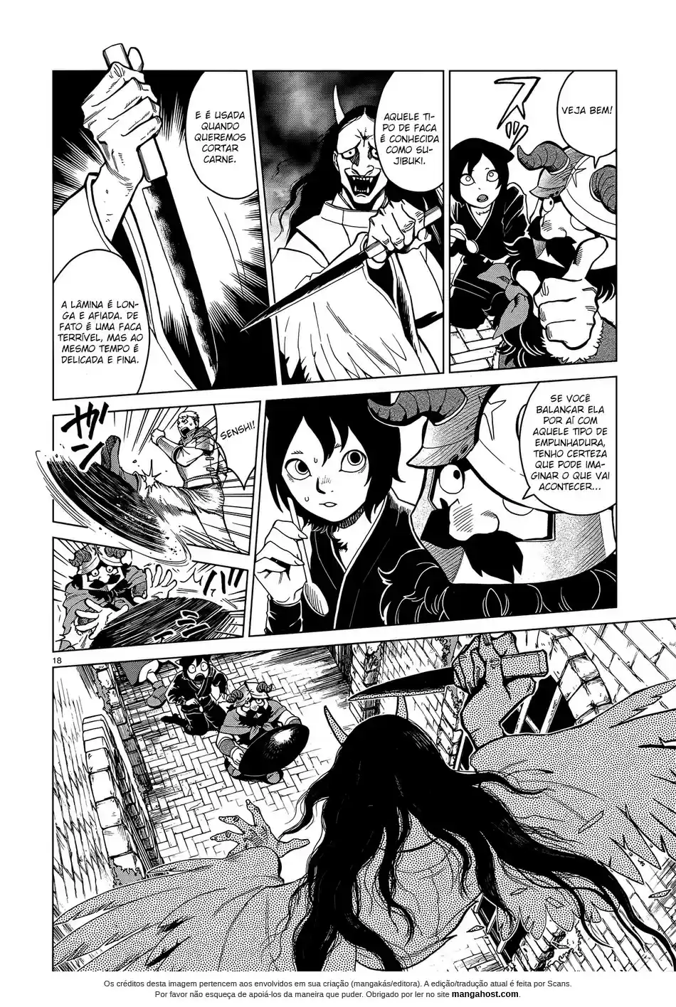 Read Dungeon Meshi (PT) Manga Online