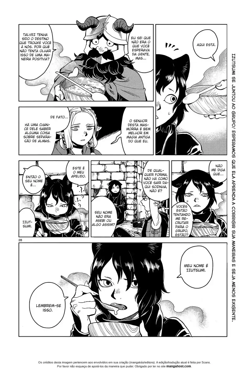 Read Dungeon Meshi (PT) Manga Online
