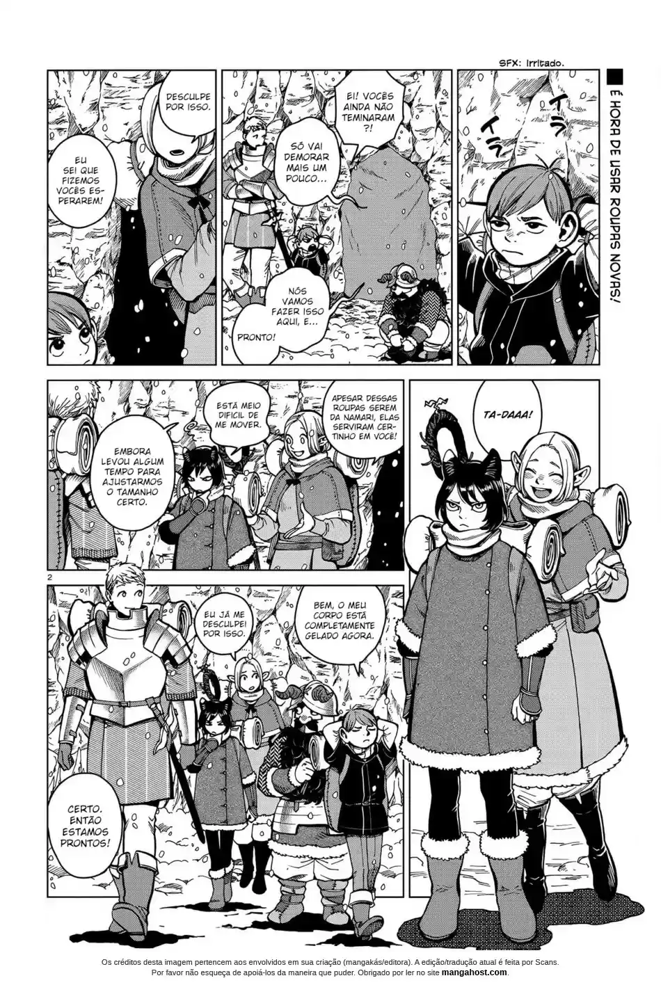 Read Dungeon Meshi (PT) Manga Online