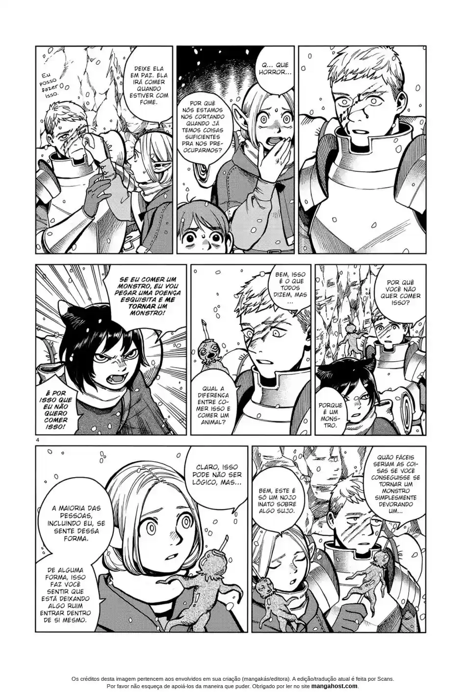 Read Dungeon Meshi (PT) Manga Online