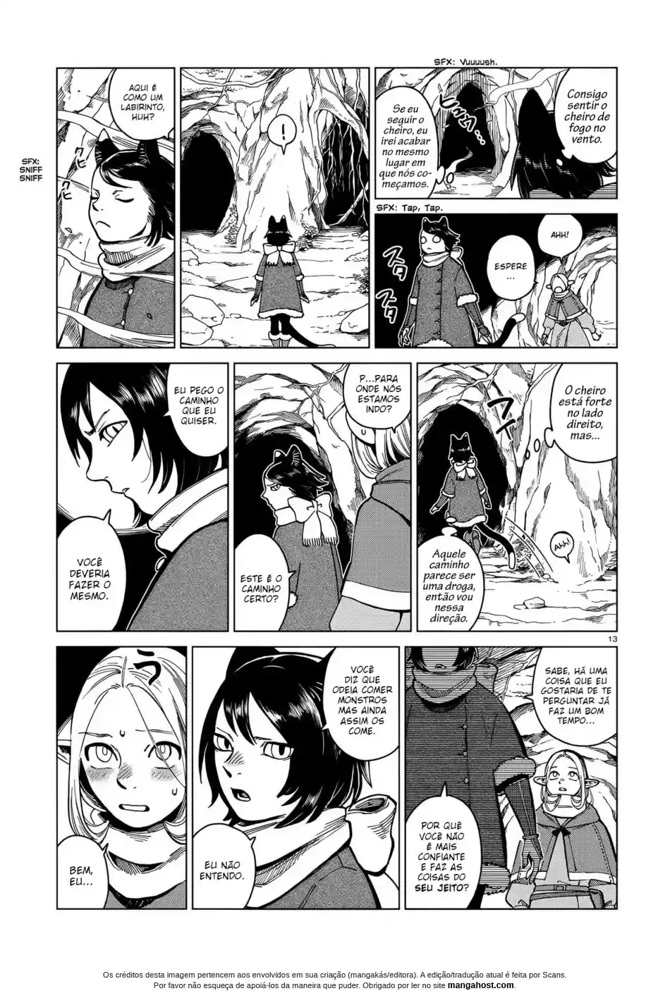 Read Dungeon Meshi (PT) Manga Online