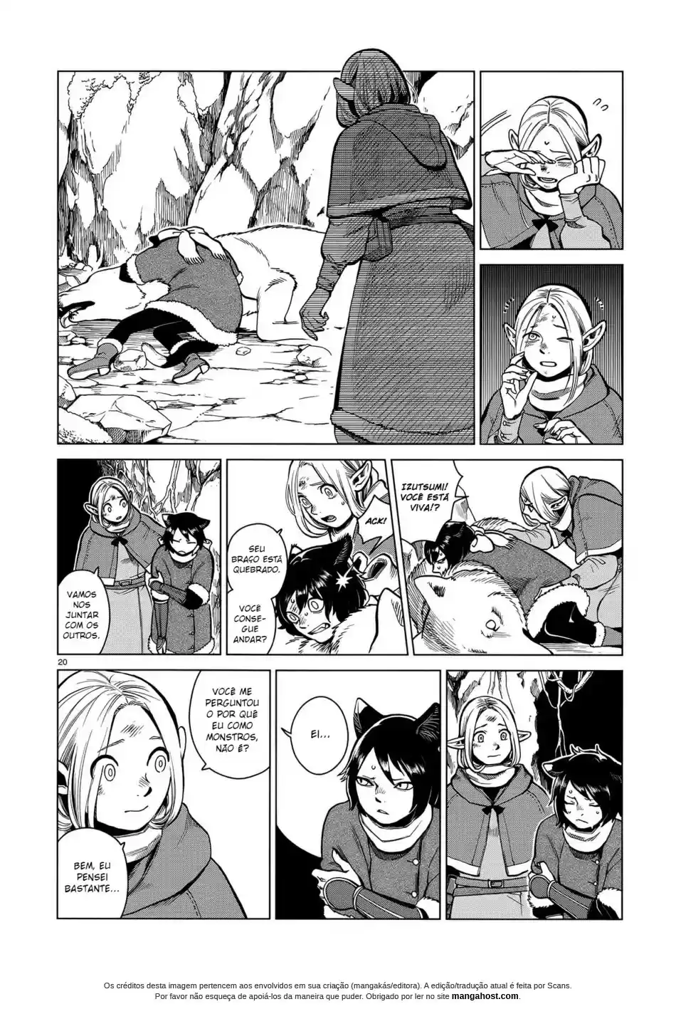 Read Dungeon Meshi (PT) Manga Online