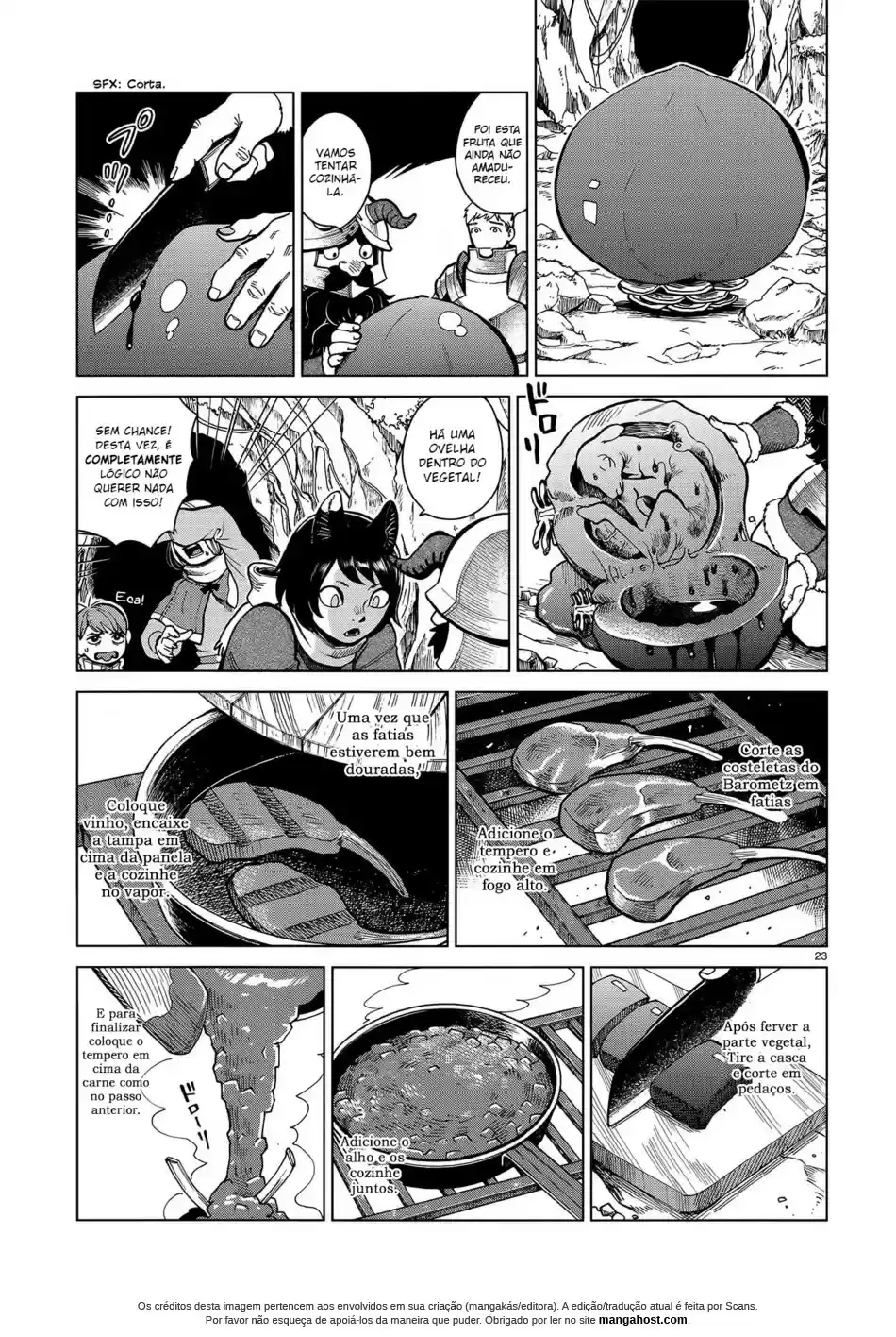Read Dungeon Meshi (PT) Manga Online