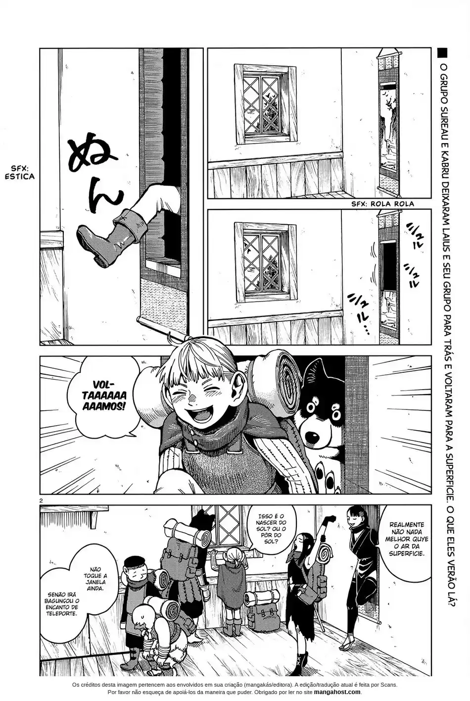 Read Dungeon Meshi (PT) Manga Online