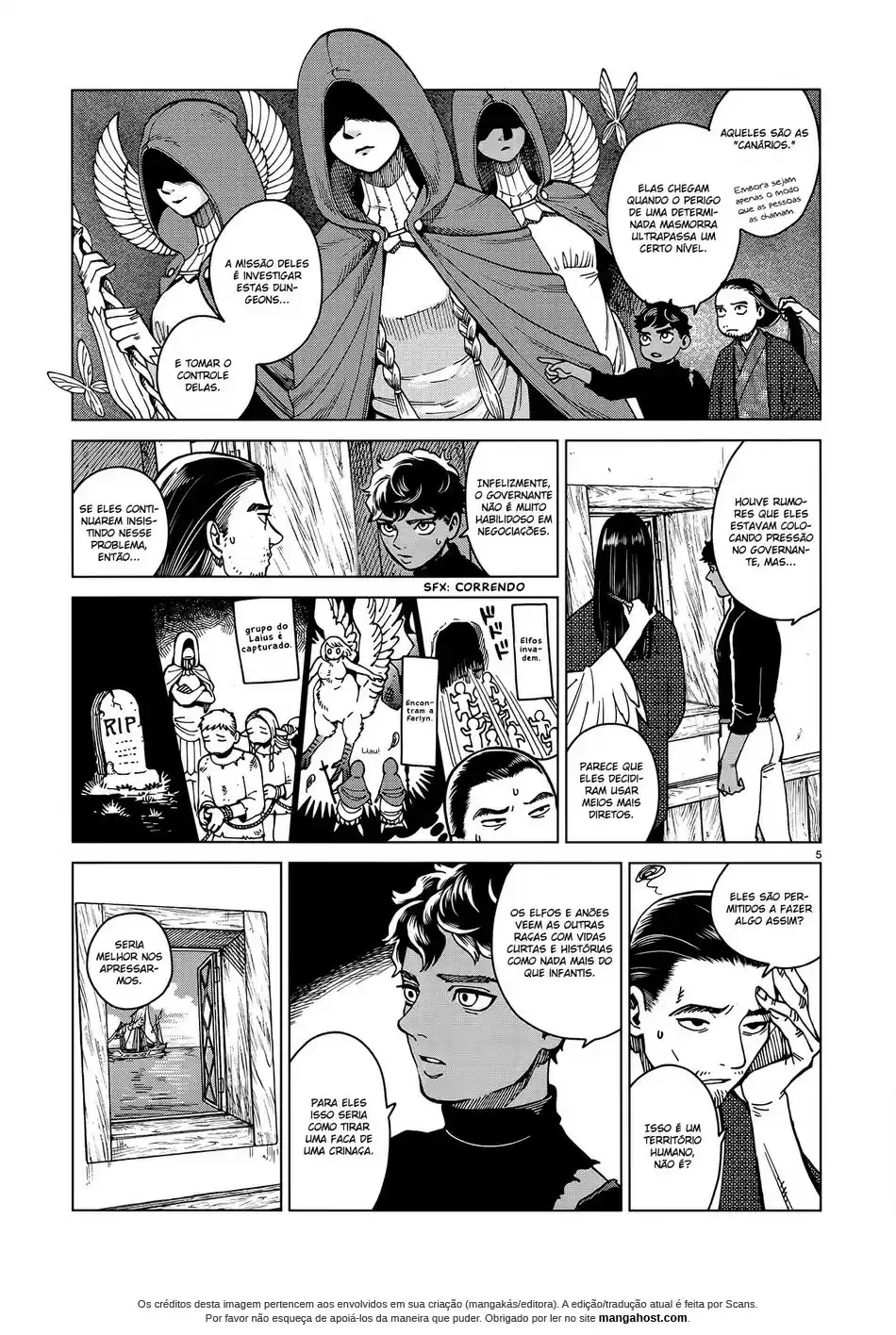 Read Dungeon Meshi (PT) Manga Online