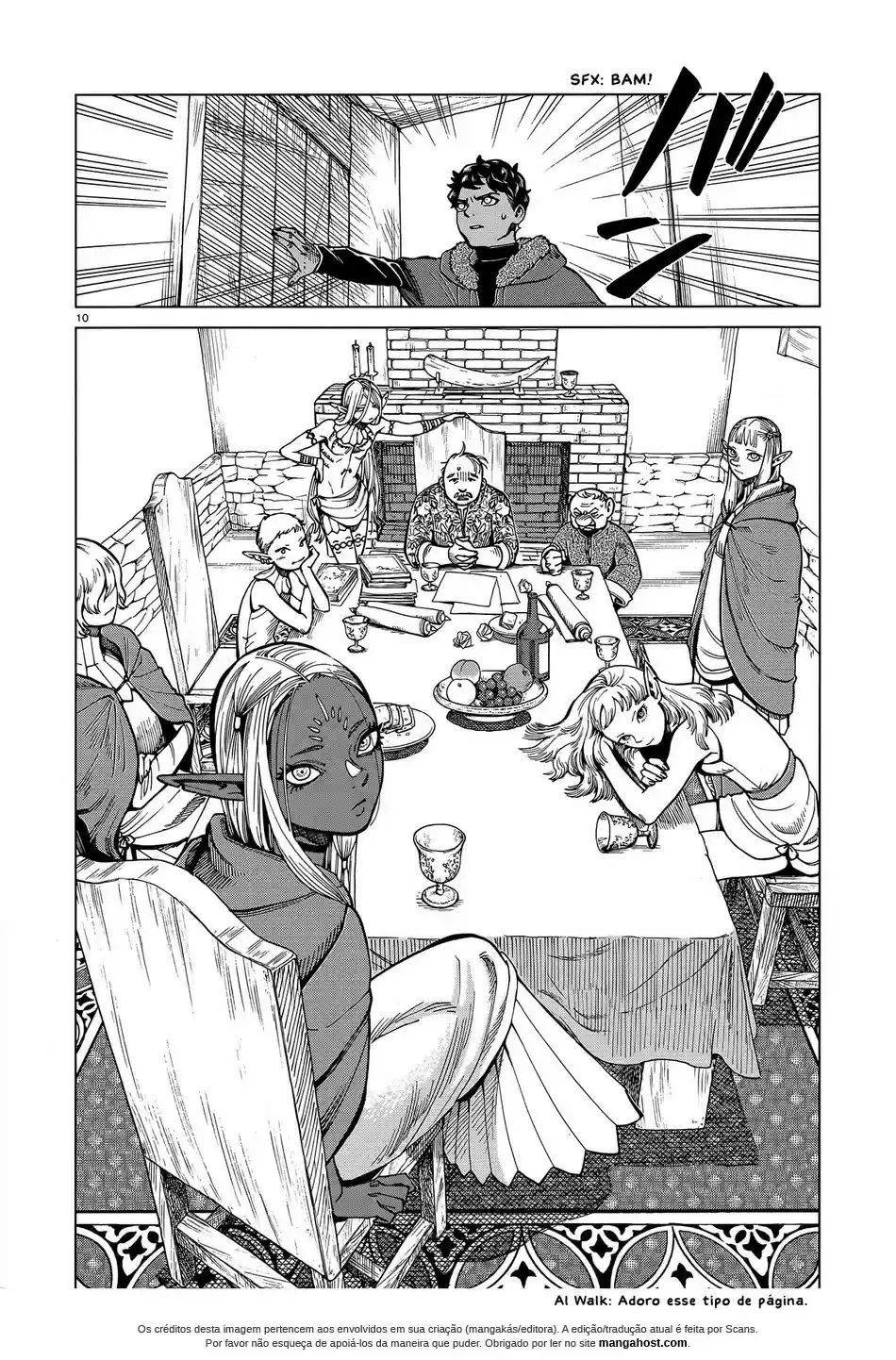 Read Dungeon Meshi (PT) Manga Online