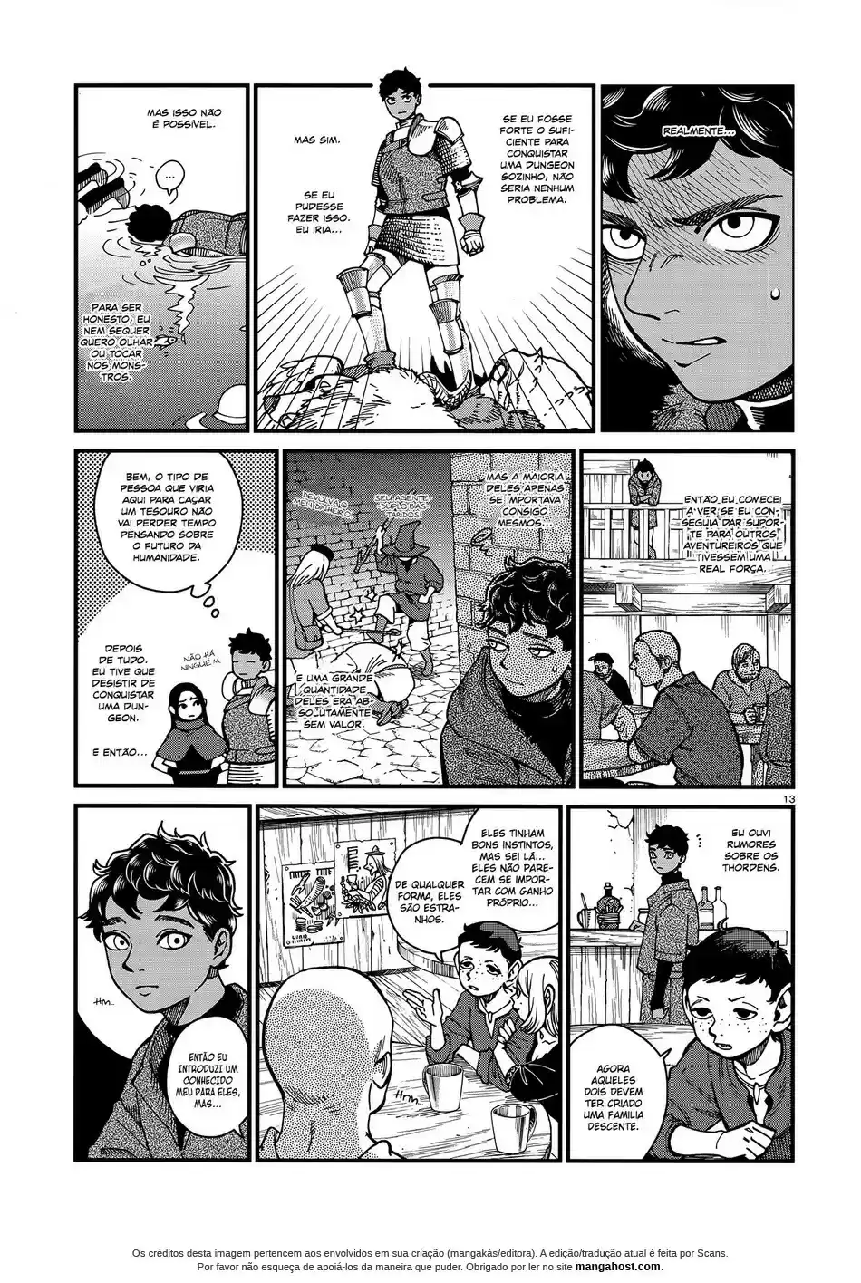 Read Dungeon Meshi (PT) Manga Online