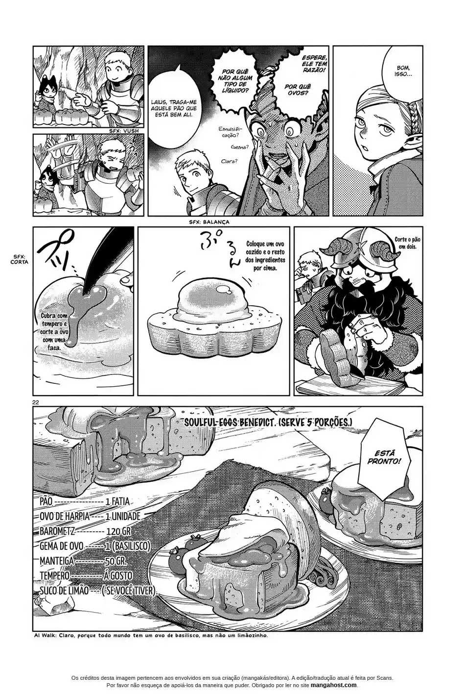 Read Dungeon Meshi (PT) Manga Online