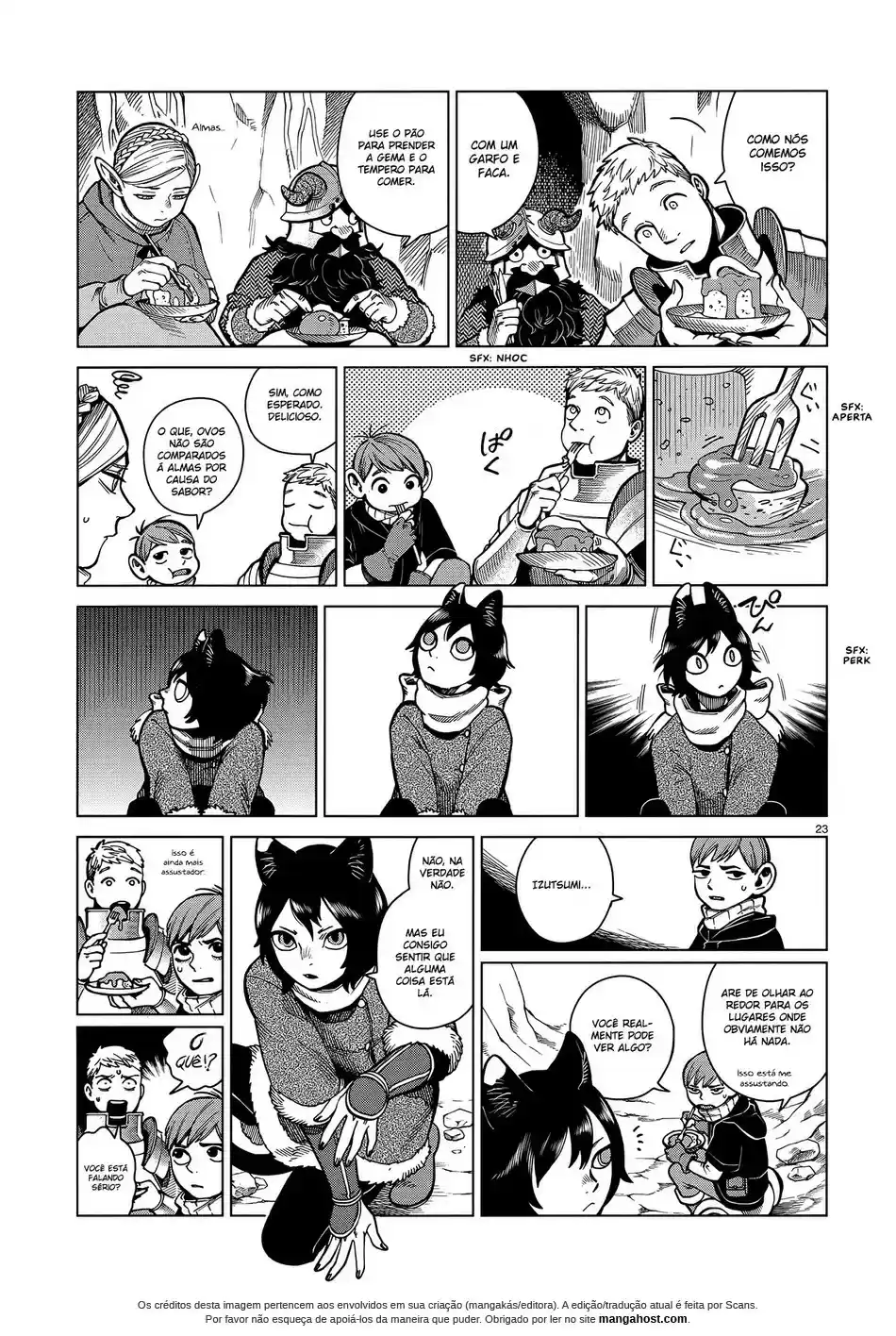 Read Dungeon Meshi (PT) Manga Online